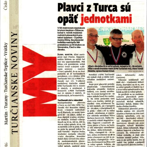 KPM Turčianski Vlci Plavci Z Turca Sú Opäť Jednotkami